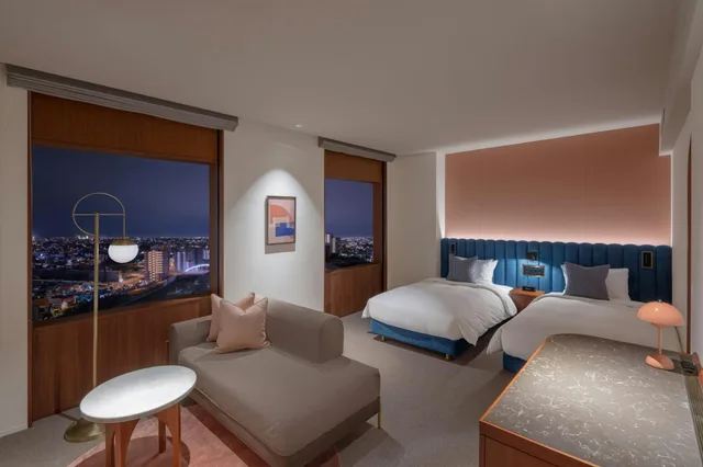 غرفة غراند سوبيريور بسريرين منفصلين، The Mark Grand Hotel 1/1