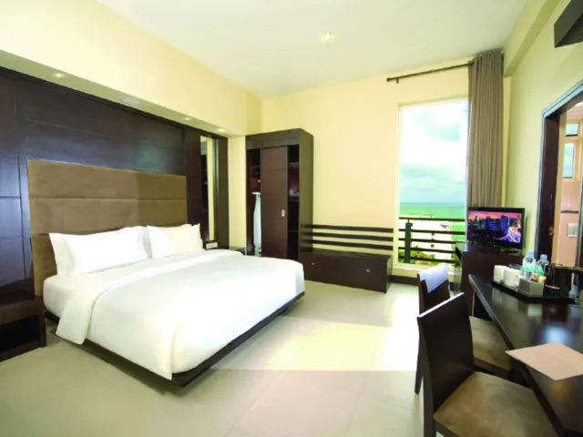 غرفة ديلوكس ثلاثية بسرير كوين وسرير فردي، Fair View Hotel 3/3