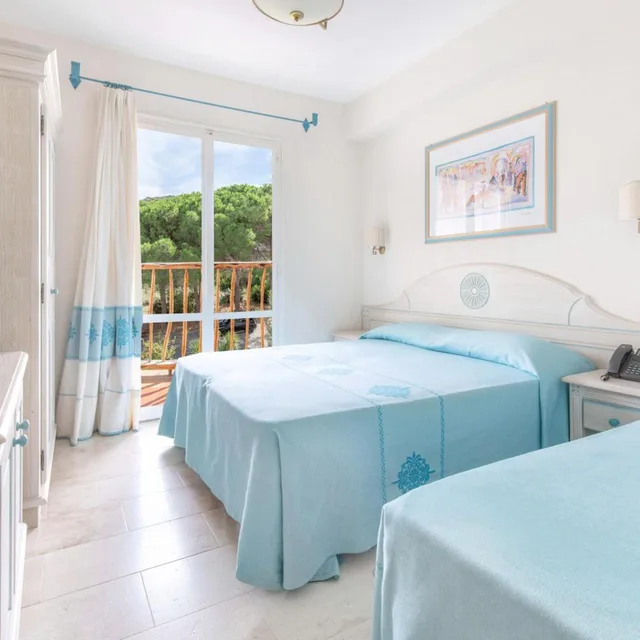 غرفة بسرير مزدوج أو سريرين منفصلين بشرفة، Hotel Cormorano 2/5