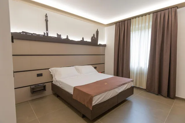 غرفة ديلوكس بسرير مزدوج أو سريرين منفصلين، Palace hotel Due ponti 3/8