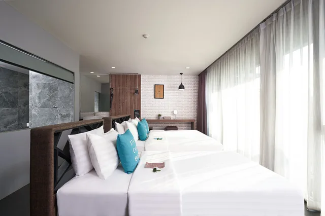 Studio, Suite, Triple, 1 Queen and 1 Single Bed, Cross Vibe Chiang Mai Decem 1/10