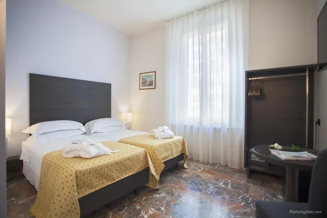 غرفة بسريرين منفصلين، Hotel Liberty 1904 1/5