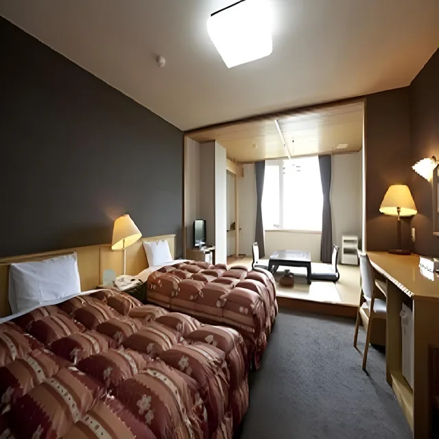Semi Western, Style, Standard, Mountain View, Main Building، Abashiri Kanko Hotel 1/1