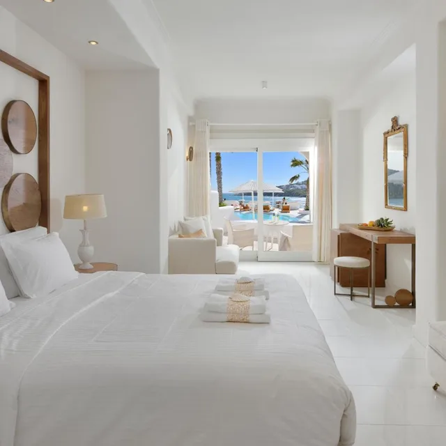 Island, Suite, Sea View, Outdoor Jetted Tub، Nissaki Boutique 1/9