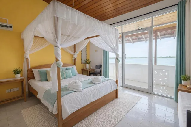غرفة عائلية بإطلالة على البحر، Dinuda Resort 1/1