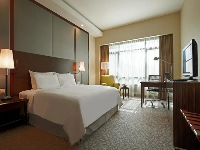 غرفة ديلوكس بسرير مزدوج أو سريرين منفصلين، Petaling Jaya Marriott 1/1