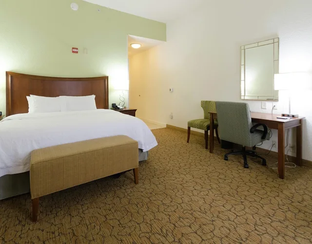 غرفة بسرير كينج مع أريكة، Hampton Inn Hickory 5/8