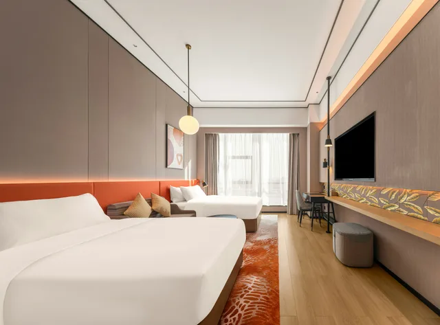 Superior, Twin Beds, Hilton Garden Inn Fenyang Yulongwan 2/4