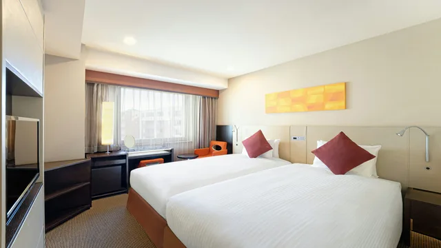 غرفة كومفورت بسريرين منفصلين، Hotel Jal City Kannai Yokohama 1/2