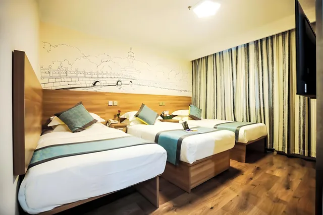 غرفة بزنس ثلاثية بثلاثة أسرّة، Zhongan Hotel Beijing 1/1