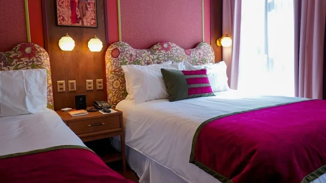 غرفة سوبيريور بسريرين كوين، Hotel Boutique Castillo Rojo 1/7