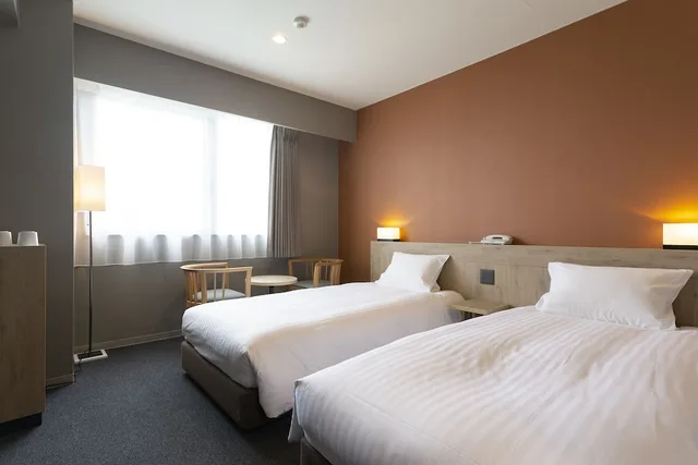 غرفة بسريرين منفصلين، Kotohira Park Hotel 1/2
