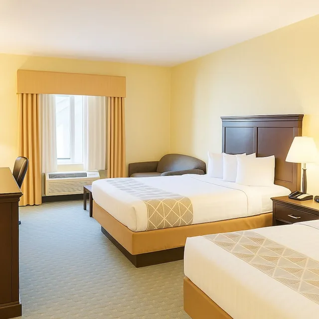 Room, 2 Queen Beds, Sofa, Accessible, Ambassador Inn and Suites Tuscaloosa 1/6