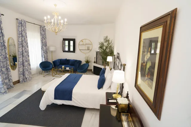غرفة ديلوكس بسرير مزدوج بشرفة، Hotel Boutique Palacio De La Duquesa 3/10