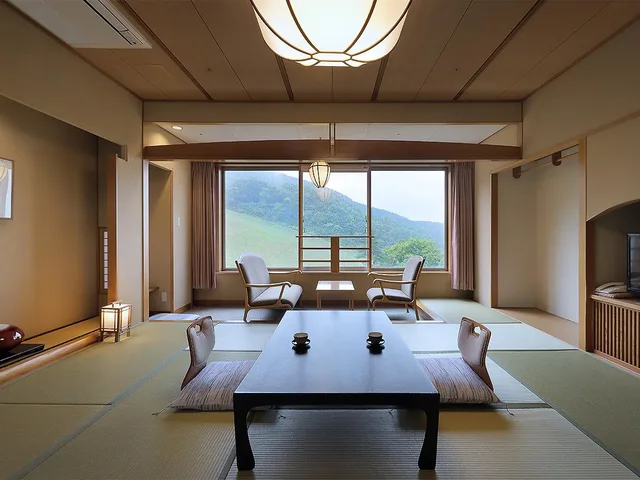 غرفة يابانية، Zao Kokusai Hotel 1/2