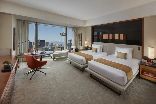 2 Bedrooms, Mandarin, Suite، Mandarin Oriental Tokyo 3/4