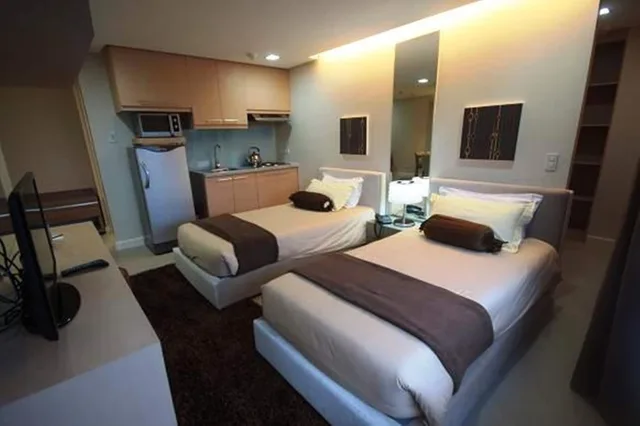 استوديو ديلوكس بسريرين منفصلين، Bsa Twin Towers Ortigas 2/6