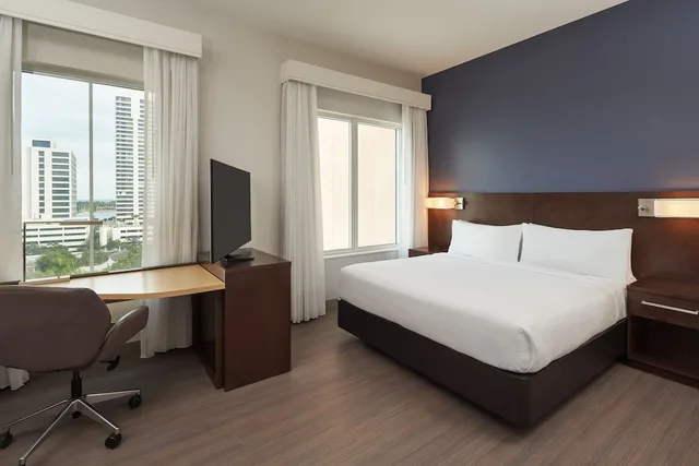 استوديو بسرير كينج مع أريكة، Residence Inn by Marriott West Palm Beach Downtown 1/6