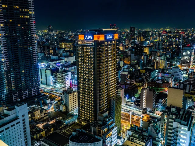 غرفة متصلة رباعية، APA Hotel & Resort Osaka Umeda Eki Tower 1/2