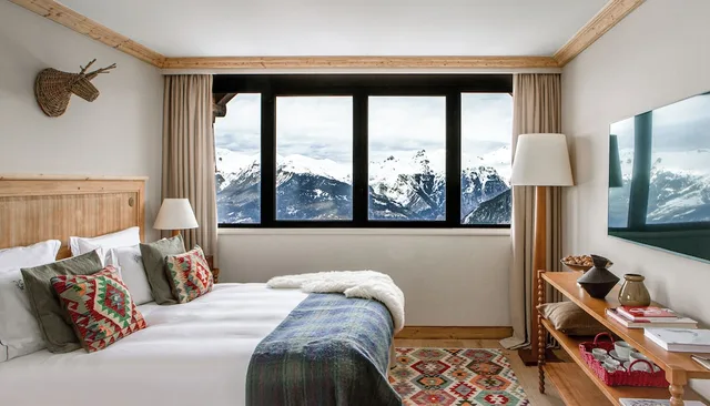 Deluxe, Twin Beds, ALPES HOTEL PRALONG 2/7