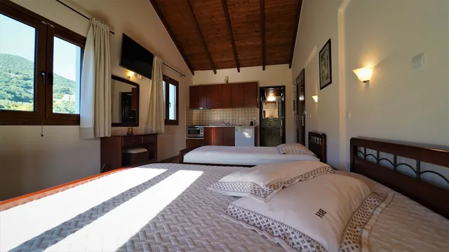 استوديو سوبيريور بسرير مزدوج وسرير فردي، Villa Apollo Parga 4/9