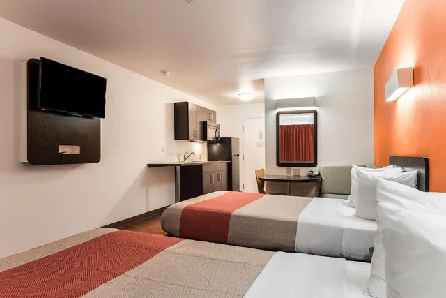 غرفة قياسية بسريرين مزدوجين، Motel6 Wilkes Barre, PA - Arena 7/10