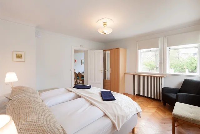 شقة كومفورت بثلاثة أسرّة بغرفة نوم واحدة مع أريكة، Guesthouse Galtafell 7/10
