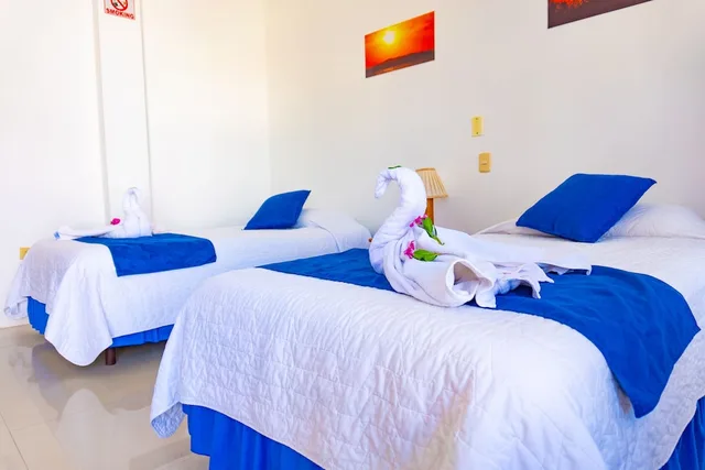 غرفة بسريرين منفصلين، Gran Hostal Tintorera 2/4