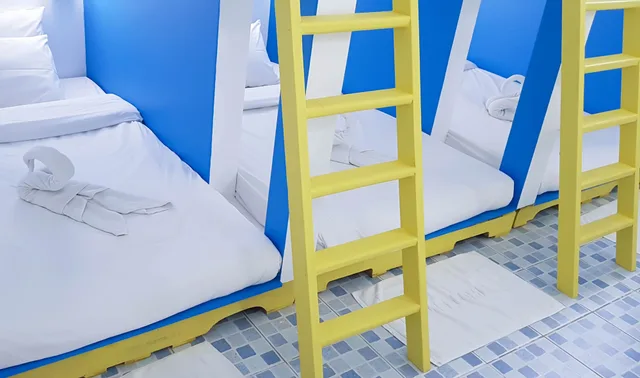 سكن مشترك مختلط بخمسة أسرّة وأسرّة بطابقين، Hua Hin Night Market Hostel 4/5