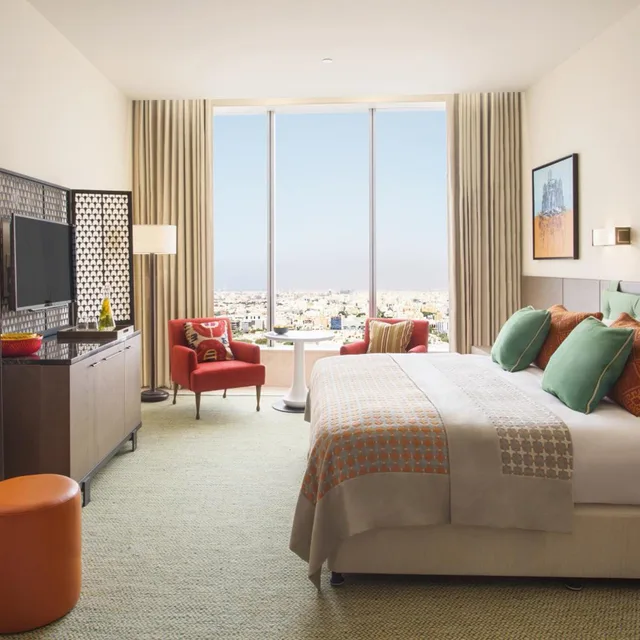 غرفة سوبيريور بسريرين منفصلين بإطلالة على المدينة، فندق ومنتجع أصيلة جدة(Assila, a Luxury Collection Hotel, Jeddah) 5/9