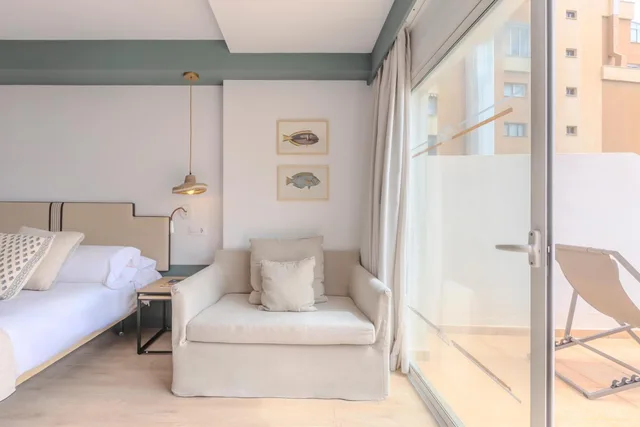 غرفة ثلاثية مع أريكة، Hotel Soho Boutique Las Vegas 5/7