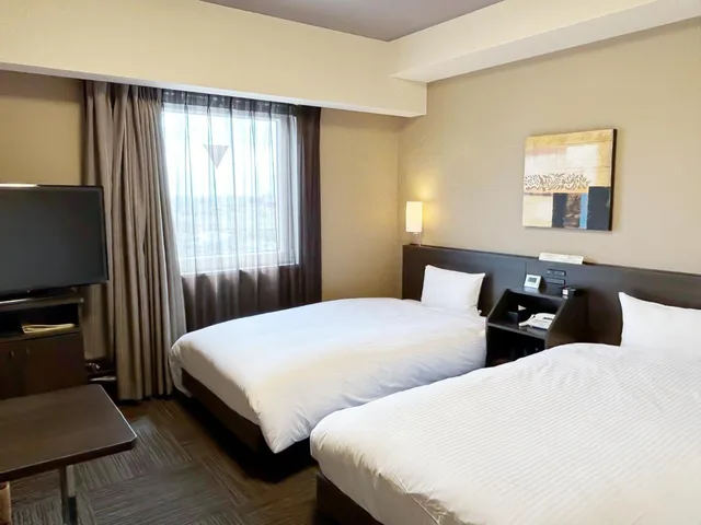 غرفة سوبيريور بسريرين منفصلين للمدخنين، Hotel Route Inn Isehara Ooyama Inter 2/3