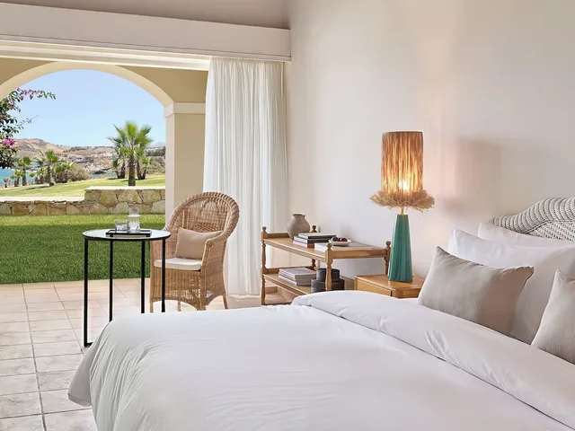 بنغل بسريرين منفصلين بإطلالة على البحر، Grecotel Marine Palace & Aqua Park 1/5