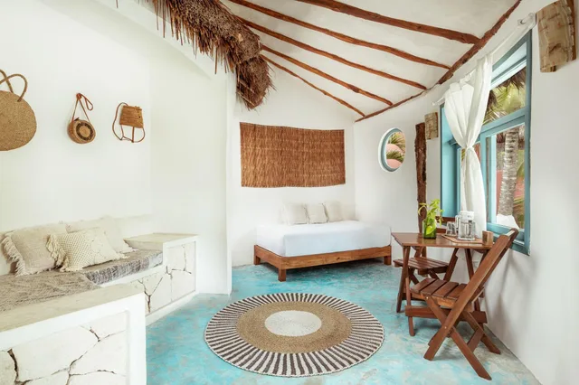 جناح بسرير كينج بإطلالة على البحر، Hotel Dos Ceibas Eco Retreat Tulum 7/8