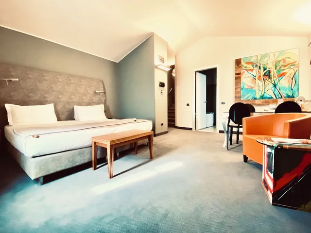 غرفة ديلوكس بسرير مزدوج، Settecento Hotel 1/9