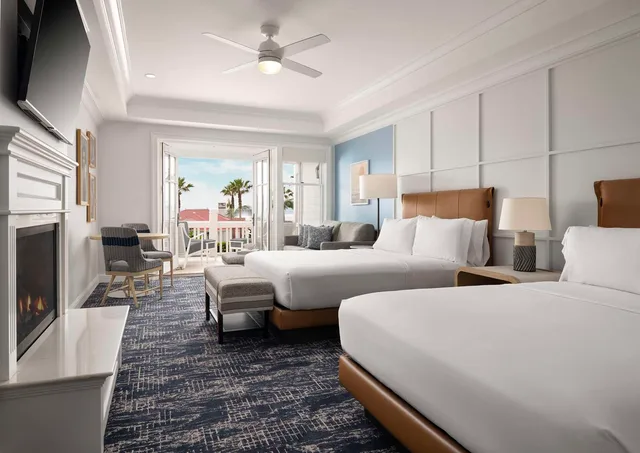 فيلا بسرير كوين بإطلالة على البحر، Beach Village at The Del, LXR Hotels & Resorts 2/4