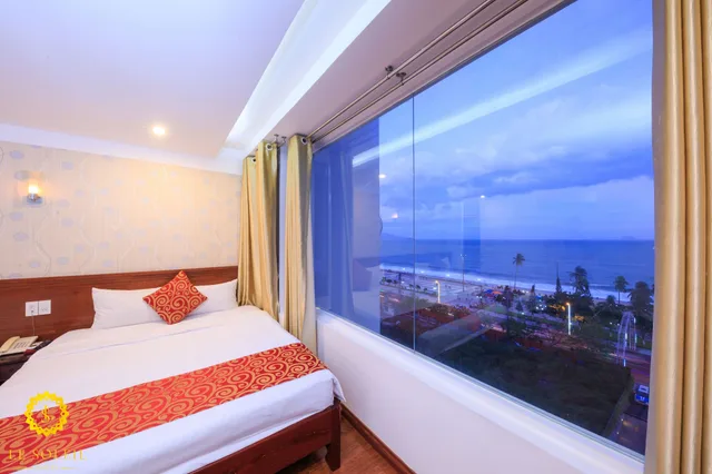 غرفة ديلوكس رباعية بسريرين كوين، Le Solei Hotel Nha Trang 5/8