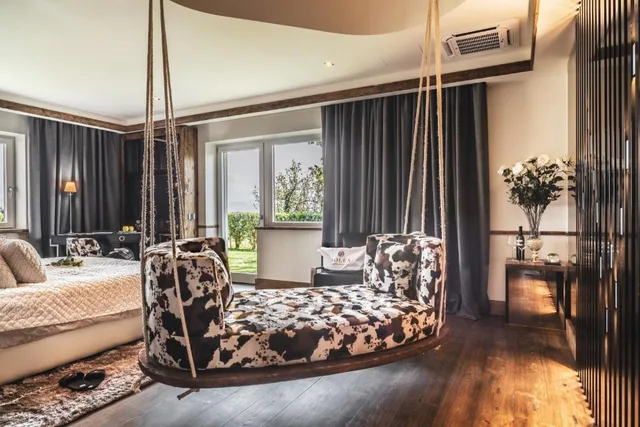 غرفة بسرير كوين بإطلالة على الحديقة، Al Sole Hotel 4/6