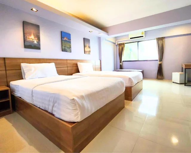 غرفة قياسية بسريرين منفصلين، Gemtree Boutique Lampang 1/3