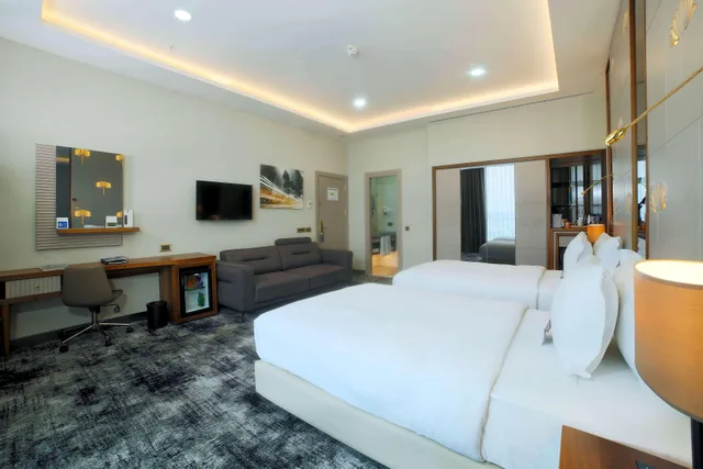 غرفة قياسية بسريرين منفصلين، TRYP BY WYNDHAM ISTANBUL TOPKAPI 1/6