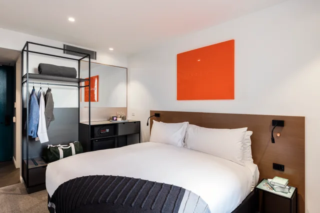 غرفة بريميوم اقتصادية بسرير مزدوج، Citadines Connect Sydney Airport 1/4
