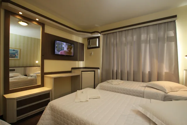 غرفة قياسية ثلاثية، Hotel Blumenau 2/4