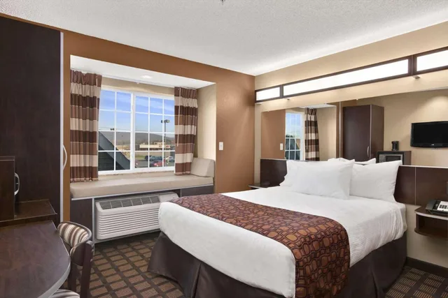 غرفة ديلوكس بسرير كوين لذوي الإعاقة، Microtel Inn & Suites by Wyndham Sayre 3/7