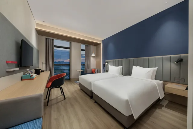 غرفة قياسية بسريرين منفصلين، Holiday Inn Express Changchun Ecological Square 1/1