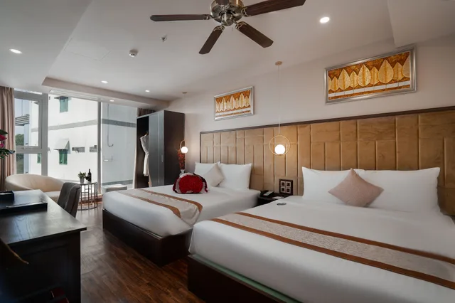 غرفة عائلية بسريرين كينج، Cicilia Saigon Hotels and Spa 2/10