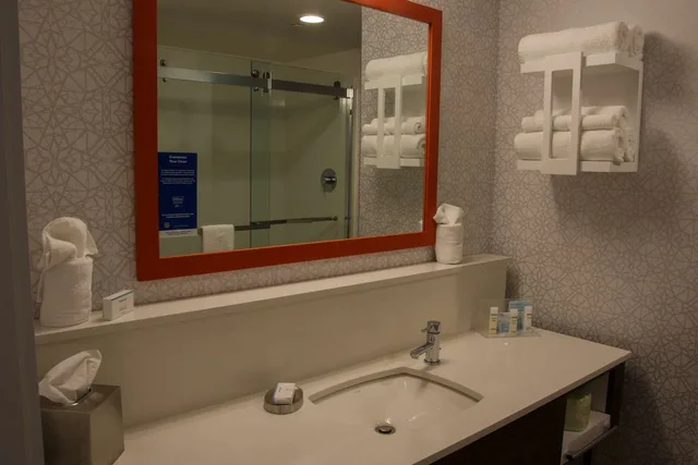 غرفة بسرير كينج، Hampton Inn and Suites Olean 2/2