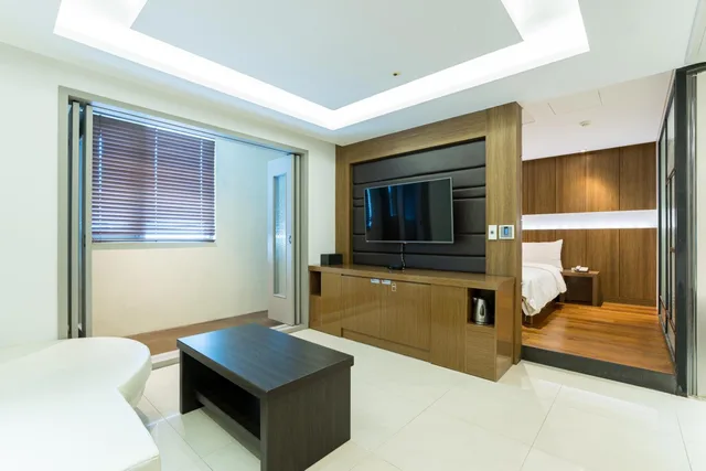 غرفة بريميير بسرير مزدوج، Brown Dot Hotel Incheon Songdo 5/7