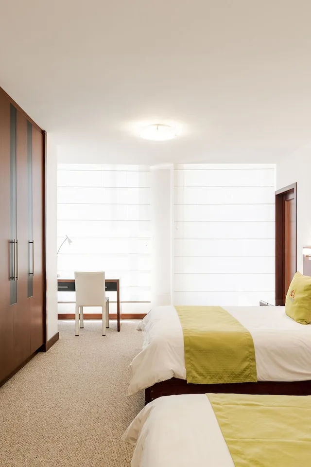 غرفة كومفورت بسريرين مزدوجين بإطلالة على المدينة بغرفة نوم واحدة، Casben Hotel 3/6