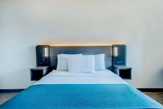1 Queen Bed - Mobility Accessible Tub Nsmk، Studio6 Extended Stay - Ocean Springs, MS 5/8