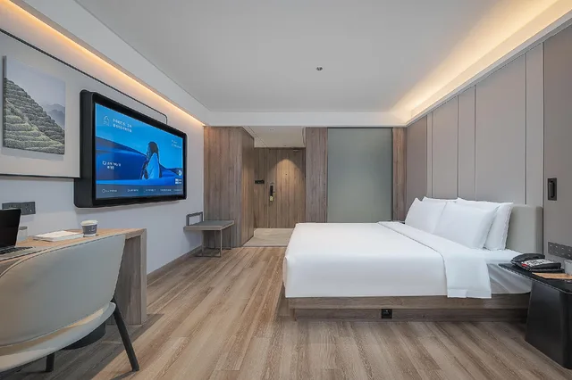 غرفة تنفيذية بسرير كينج وسرير كوين، Atour Hotel Fuzhou Railway Station 1/1